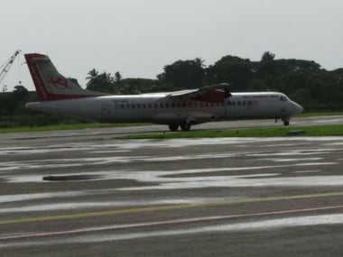 Kochi Naval base. Twitter/@airindiain