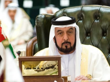 UAE President Sheikh Khalifa bin Zayed al-Nahyan. Reuters