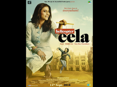 Kajol's dual look in Pradeep Sarkar's Helicopter Eela will reportedly span almost 30 years, from 1990 to 2018 Kajol's dual look in Pradeep Sarkar's Helicopter Eela will reportedly span almost 30 years, from 1990 to 2018