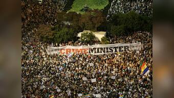 Thousands of Druze rally in Tel Aviv against Israel's new law declaring it the nation-state of the Jews
