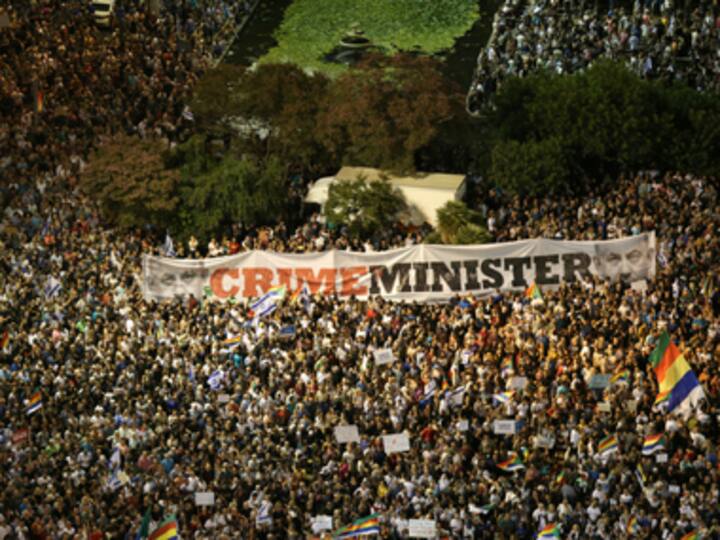 Thousands of Druze rally in Tel Aviv against Israel's new law declaring it the nation-state of the Jews