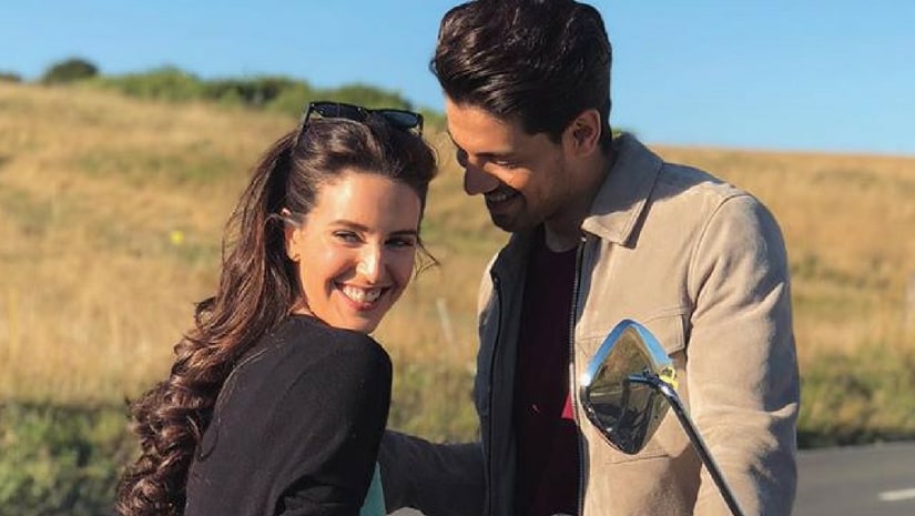 Isabelle Kaif (left) and Sooraj Pancholi (right). Image from Instagram
