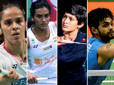 World Badminton Championships 2018 quarter-finals: PV Sindhu through to semi-finals; Saina Nehwal, B Sai Praneeth bow out World Badminton Championships 2018 quarter-finals: PV Sindhu through to semi-finals; Saina Nehwal, B Sai Praneeth bow out