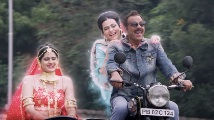 A still from Yamla Pagla Deewana: Phir Se. YouTube screengrab