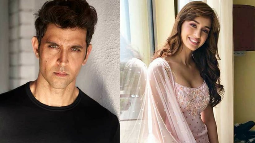 Hrithik Roshan (left) and Disha Patani (right). Image from Facebook