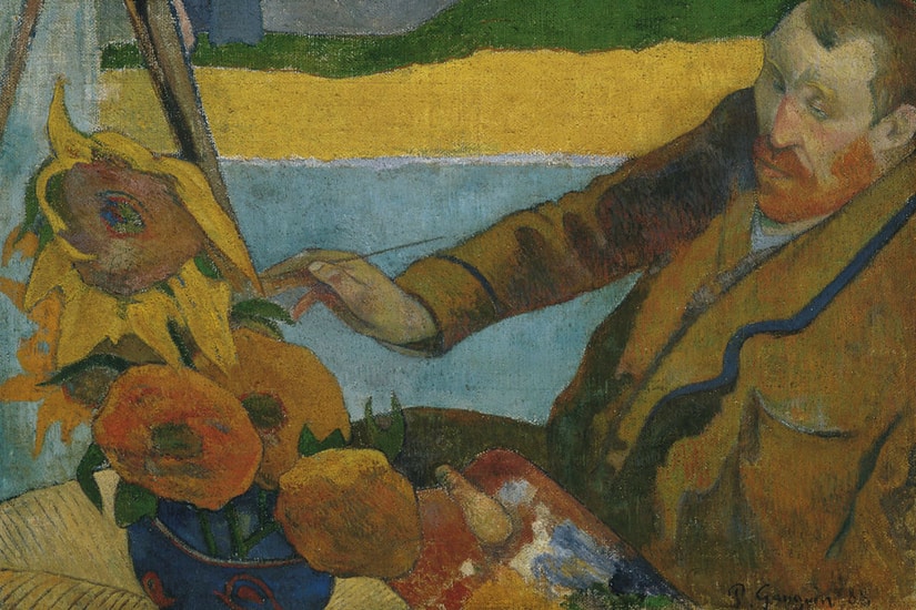 Paul Gauguin painted Van Gogh while the latter was creating his masterpiece. Image from Facebook 