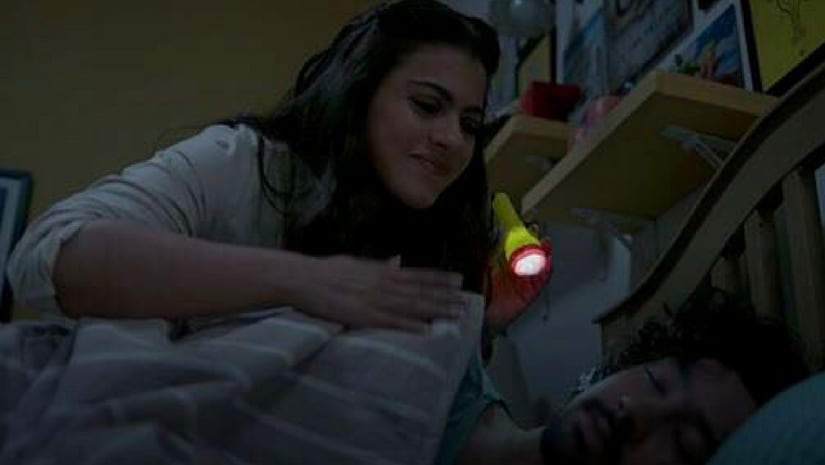 A still from the song in Helicopter Eela