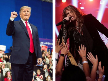 Aerosmith’s Steven Tyler sends cease-and-desist letter to Donald Trump for playing band's song at rally Aerosmith’s Steven Tyler sends cease-and-desist letter to Donald Trump for playing band's song at rally