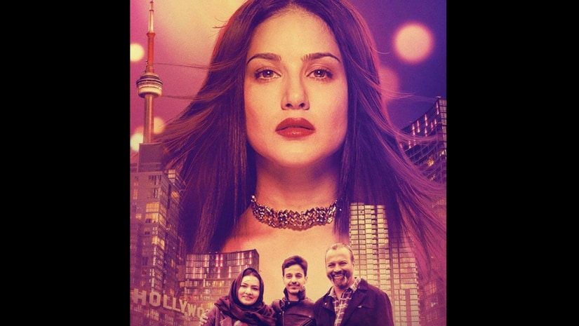 Sunny Leone in a poster for the first season of the web series. Image from Facebook