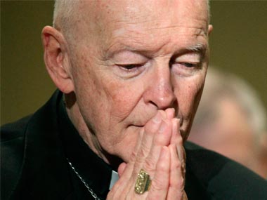 Pope Francis knew about disgraced US cardinal Theodore McCarrick's sex abuse behaviour in 2013, claims ex-Vatican diplomat in letter Pope Francis knew about disgraced US cardinal Theodore McCarrick's sex abuse behaviour in 2013, claims ex-Vatican diplomat in letter