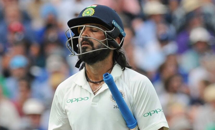 Murali Vijay bagged a pair in the second Test. 