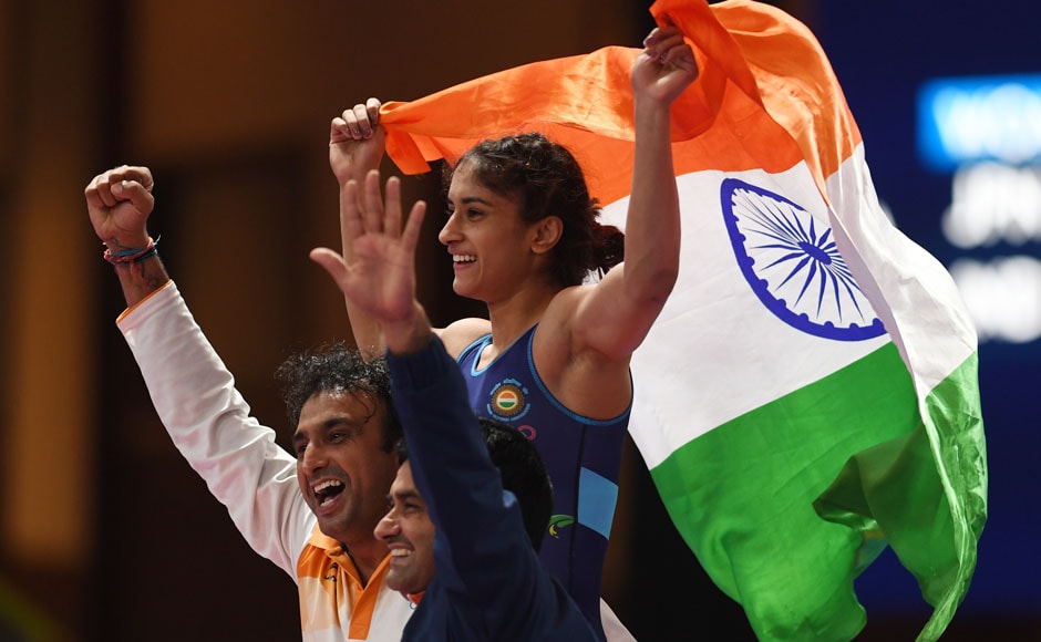 Vinesh Phogat Becomes First Indian Woman To Win Wrestling Gold At Asian ...