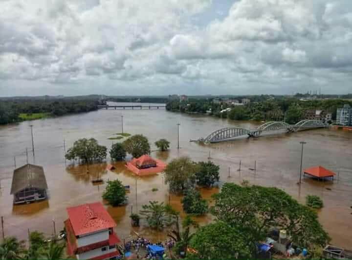Aluva was one of the worst-hit areas in Kerala. Image/Naveen Nair