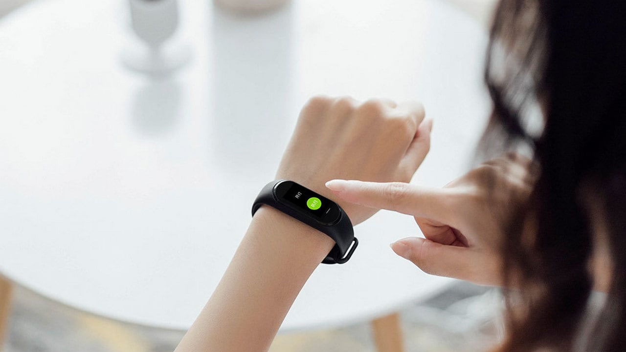 Fitness clearance band nfc