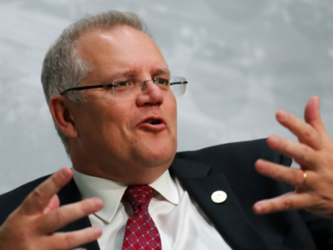 Treasurer Scott Morrison to become Australia's next prime minister after winning three-way battle for leadership Treasurer Scott Morrison to become Australia's next prime minister after winning three-way battle for leadership