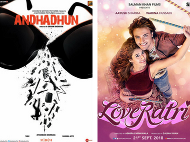 Ayushmann Khurrana's Andhadhun release date pushed to 5 October, film will now clash with Loveratri Ayushmann Khurrana's Andhadhun release date pushed to 5 October, film will now clash with Loveratri