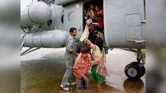 Arunachal Pradesh: Indian Air Force rescues 30 people stranded on island in Siang river after high alert issued in state