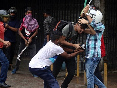 Students' protest in Bangladesh nears end after series of violent events sees several journalists injured Students' protest in Bangladesh nears end after series of violent events sees several journalists injured