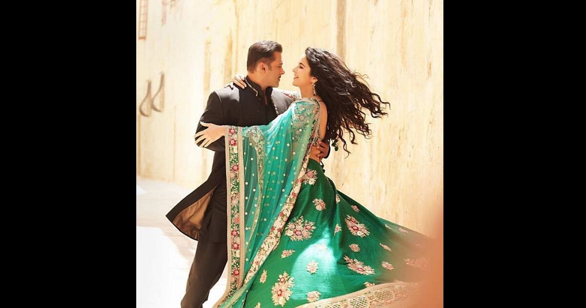 Salman Khan and Katrina Kaif in Bharat. 