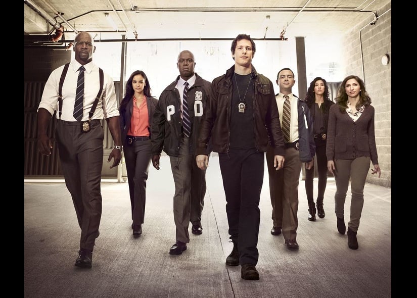 The cast of Brooklyn Nine-Nine. Twitter @SophiaM94776816
