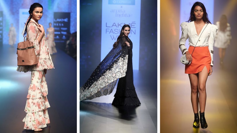 Nimish Shah presents Shift (left), Karisma Kapoor (centre) turns showstopper for Arpita Kapoor