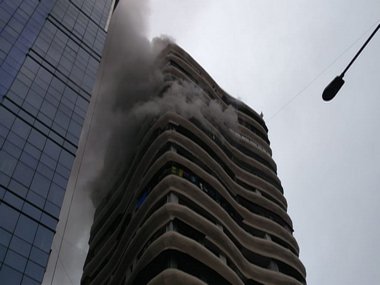 Mumbai fire updates: Four firemen sustain injuries while dousing blaze at Crystal Tower in Parel Mumbai fire updates: Four firemen sustain injuries while dousing blaze at Crystal Tower in Parel