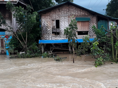 Myanmar dam breach floods 85 villages, forces 63,000 people from homes; two people missing Myanmar dam breach floods 85 villages, forces 63,000 people from homes; two people missing