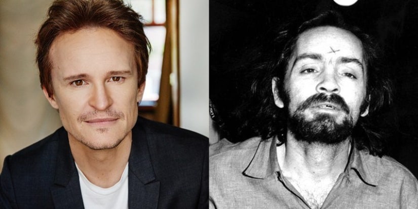 Damon Herriman (L) will be portraying Charles Manson (R) in Once Upon a Time in Hollywood. Twitter @ovicio
