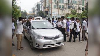 Bangladesh student protests: 'Armed men' attack US envoy's car; Sheikh Hasina asks demonstrators to go home
