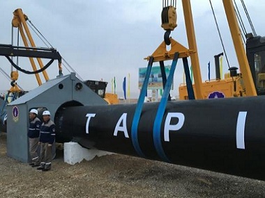 India seeks revision in gas price from $10 bn TAPI pipeline citing slump in energy markets India seeks revision in gas price from $10 bn TAPI pipeline citing slump in energy markets