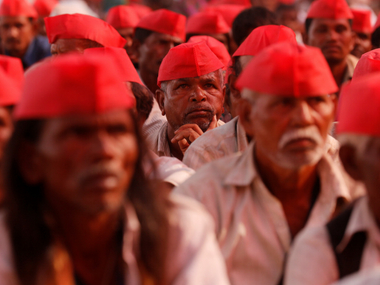 Thousands rally in CPM-backed Mazdoor Kisan Sangharsh Rally in Delhi, demand food security, minimum wage Thousands rally in CPM-backed Mazdoor Kisan Sangharsh Rally in Delhi, demand food security, minimum wage