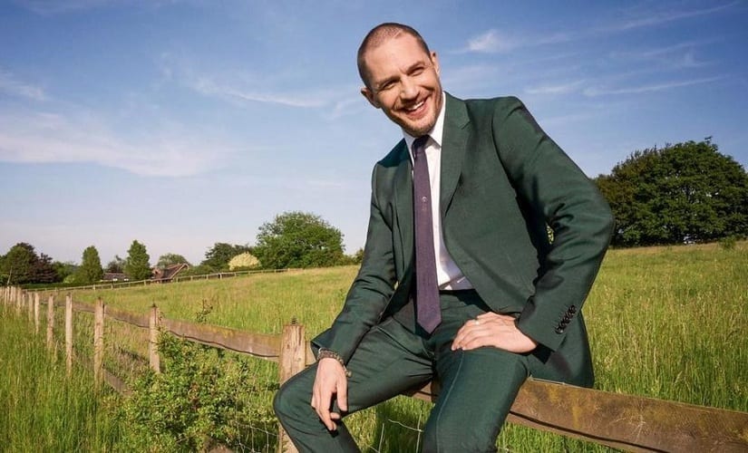 Tom Hardy in Esquire. Twitter @ShigeakiDev