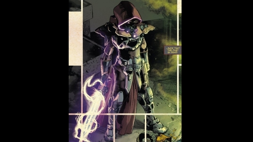 Requiem wastes no time establishing their credentials as a major contender for the Infinity Gems. Source: Marvel Comics