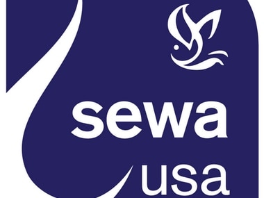 Sewa International NGO logo. Image courtesy: Twitter/@sewausa