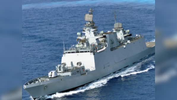 INS Sahyadri enters Australia's Port of Darwin for KAKADU exercise, to take part in multilateral maritime drill