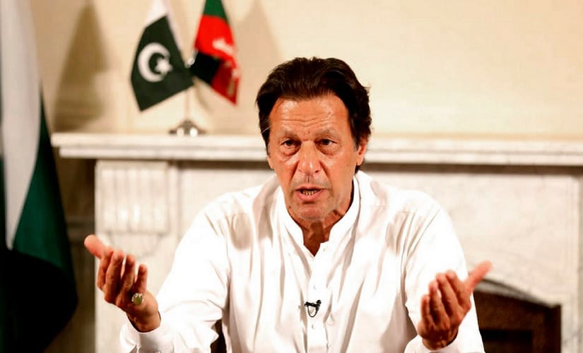 File image of Pakistan prime minister Imran Khan. AP