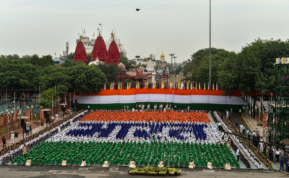 Preparations for 72nd Independence Day parade begin with dress