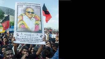 As DMK chief Karunanidhi's life slipped away, his supporters held on to hope and a prayer