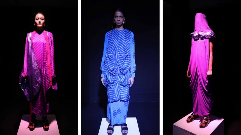 Kallol Dutta's collection at Lakmé Fashion Week