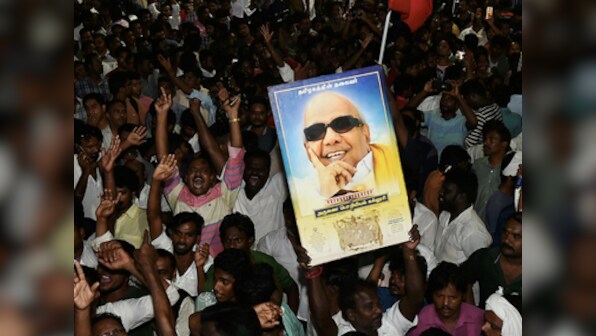 Karunanidhi funeral: Procession to begin from Rajaji Hall, DMK patriarch to be buried next to ex-chief minister CN Annadurai's mausoleum