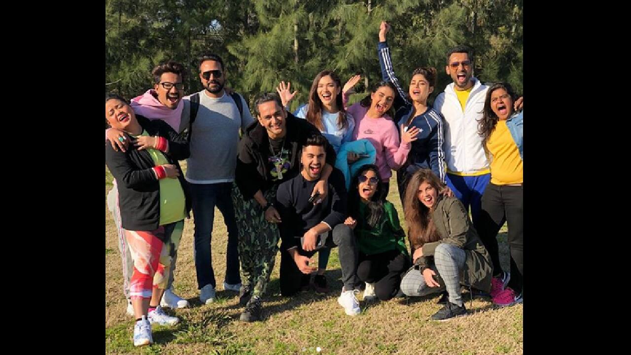 The contestants at Khatron Ke Khiladi. Instagram/@ridhimapandit