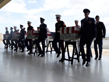 US begins analysing Korean War remains, President Donald Trump thanks Kim Jong-un for smooth handover US begins analysing Korean War remains, President Donald Trump thanks Kim Jong-un for smooth handover