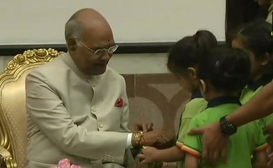 Raksha Bandhan 2018: Narendra Modi, Ram Nath Kovind Celebrate With ...