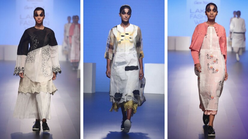 AUR by Ajay Kumar Singh. Twitter/@LakmeFashionWk