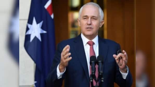 Australian prime minister Malcolm Turnbull survives party leadership challenge; wins 48-35 against Home Affairs Minister Peter Dutton