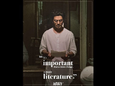 Manto: Nawazuddin Siddiqui's narrative on Urdu poet to open 2nd Singapore South Asian Film Festival Manto: Nawazuddin Siddiqui's narrative on Urdu poet to open 2nd Singapore South Asian Film Festival