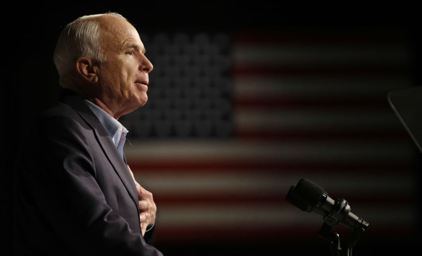 McCain spent more than three decades in the Senate, looming large in debates over war and peace and the moral direction of the nation. AP
