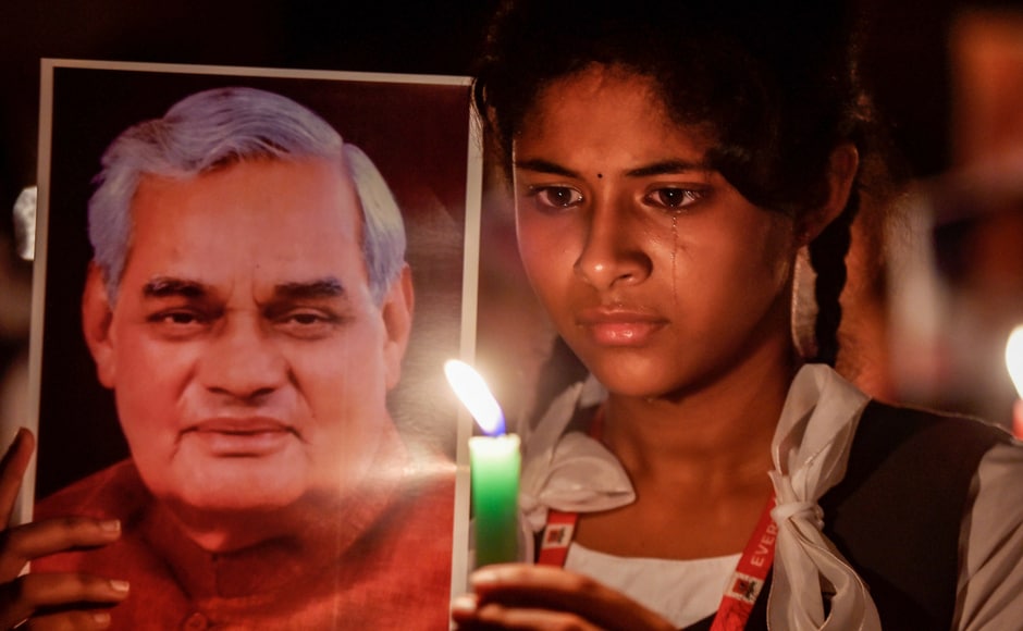 Vajpayee softened the sharp edge of his party's politics with gentle sophistry of words, earning him the title Vajpayee softened the sharp edge of his party's politics with gentle sophistry of words, earning him the title