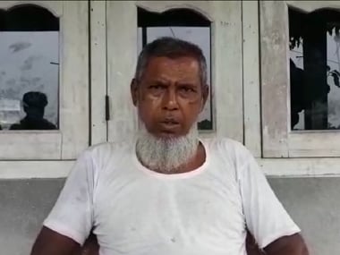 Faiqul Hoque, a 58-year-old beedi roller who was left out of the Assam NRC. Image Courtest: 101Reporters/Syeda Ambia Zahan)