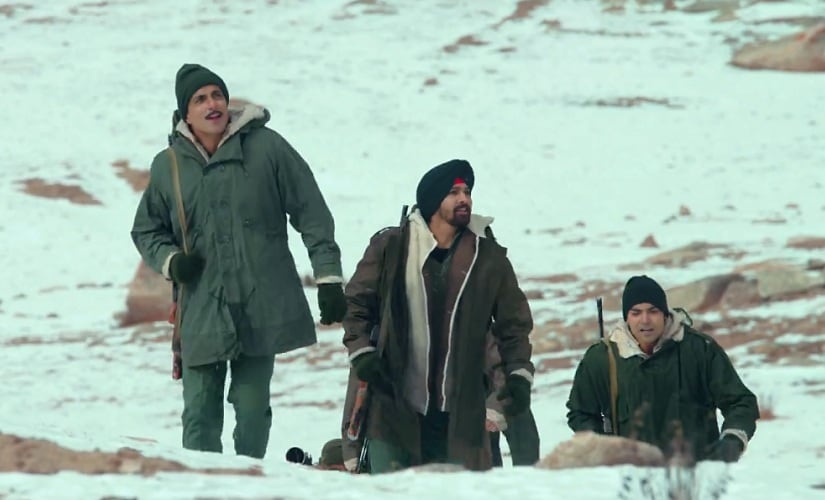 A still from the Paltan's title track. YouTube